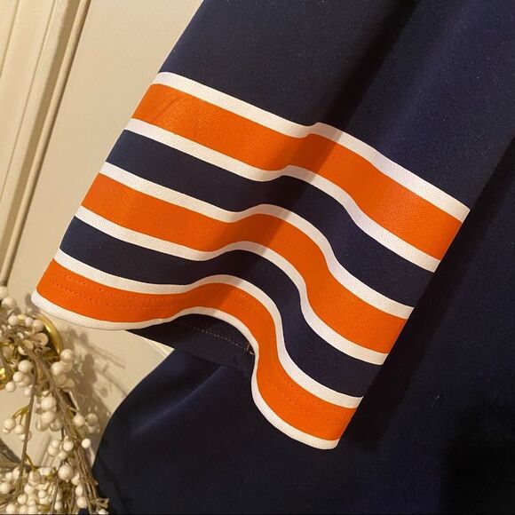 Mitchell & Ness Navy and Orange Men's Jersey - Picture 7 of 10